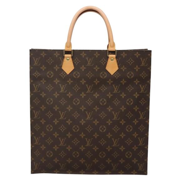 LOUIS VUITTON Monogram Sac Plat Hand Bag M51140 - Picture 13 of 16